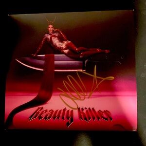 Jeffree Star autographed beauty killer CD